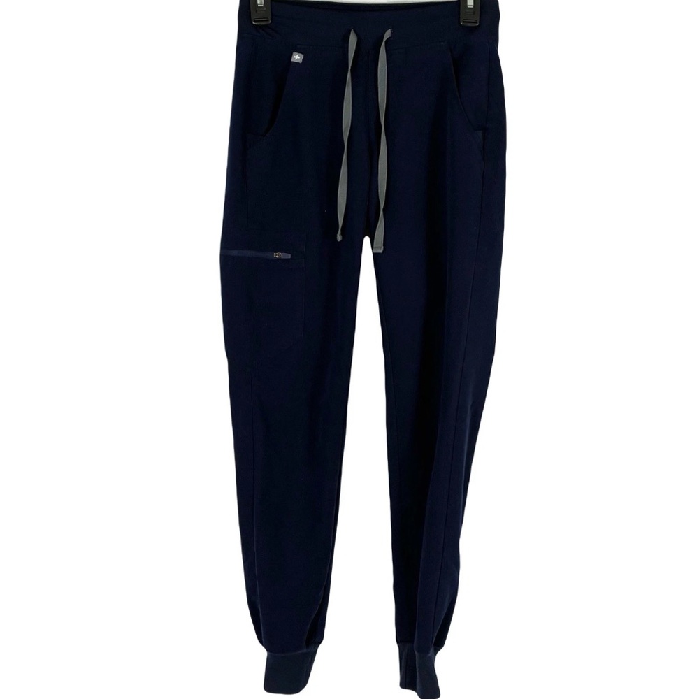 Figs Navy Blue Zamora Scrub Pants XXS